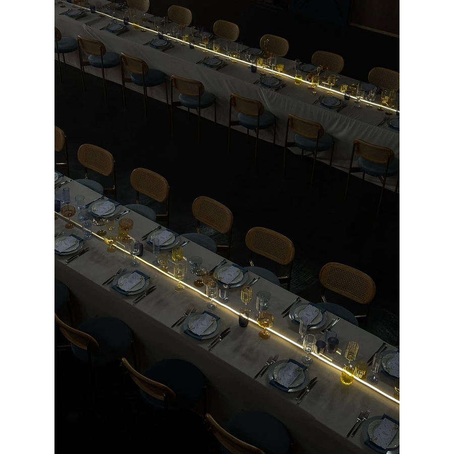 Стул Модерн Золото, Натуральный ротанг + серо-голубой - Фото миниатюра 3