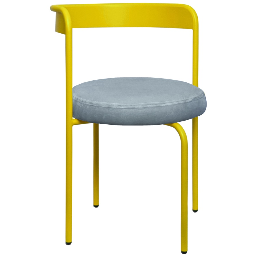 Стул Колори, Лимонный капкейк + серо-голубой - Фото миниатюра 1