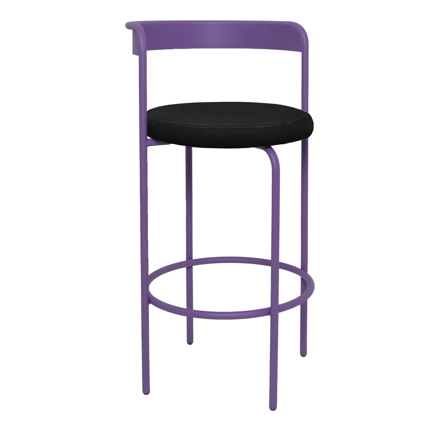 Стул барный Колори, Фиалковое мороженое + Черная ночь - Фото миниатюра 1