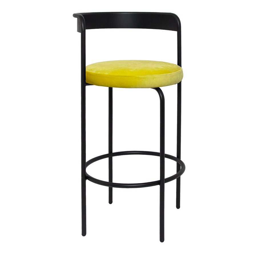 Стул барный Колори, Лакричный леденец + Желтая субмарина - Фото миниатюра 1