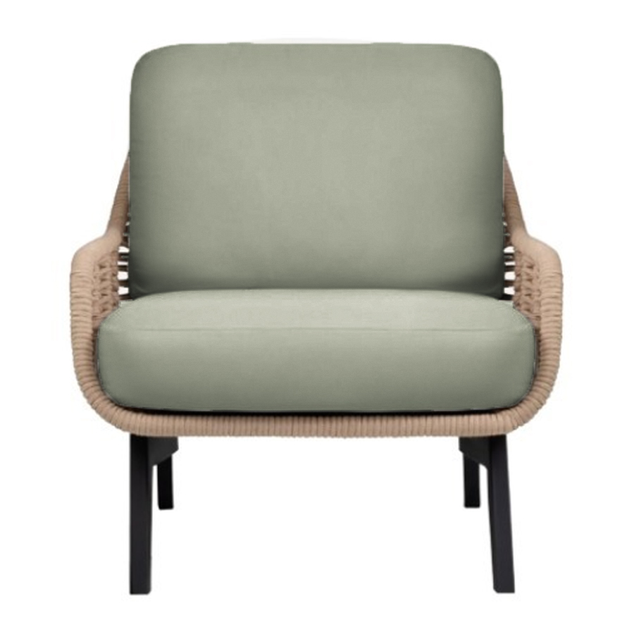 Кресло Ван Гог, эвкалипт - Фото миниатюра 1