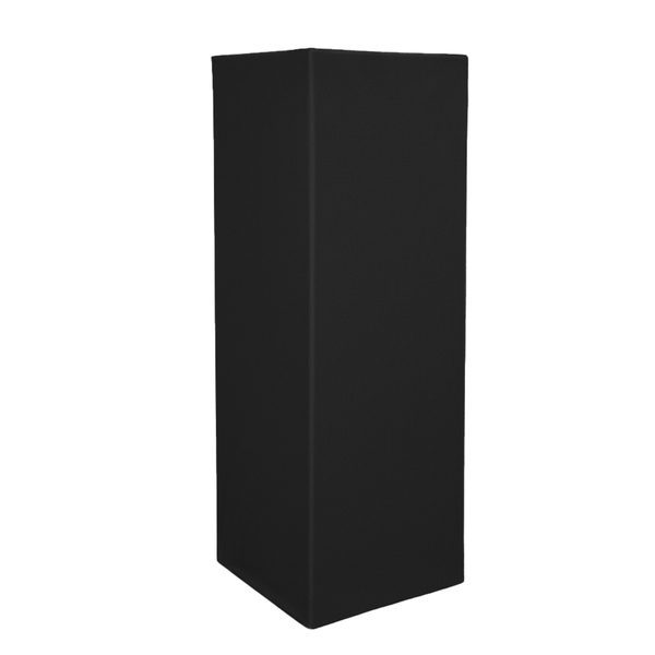 Колонна велюровая, черная ночь 120см