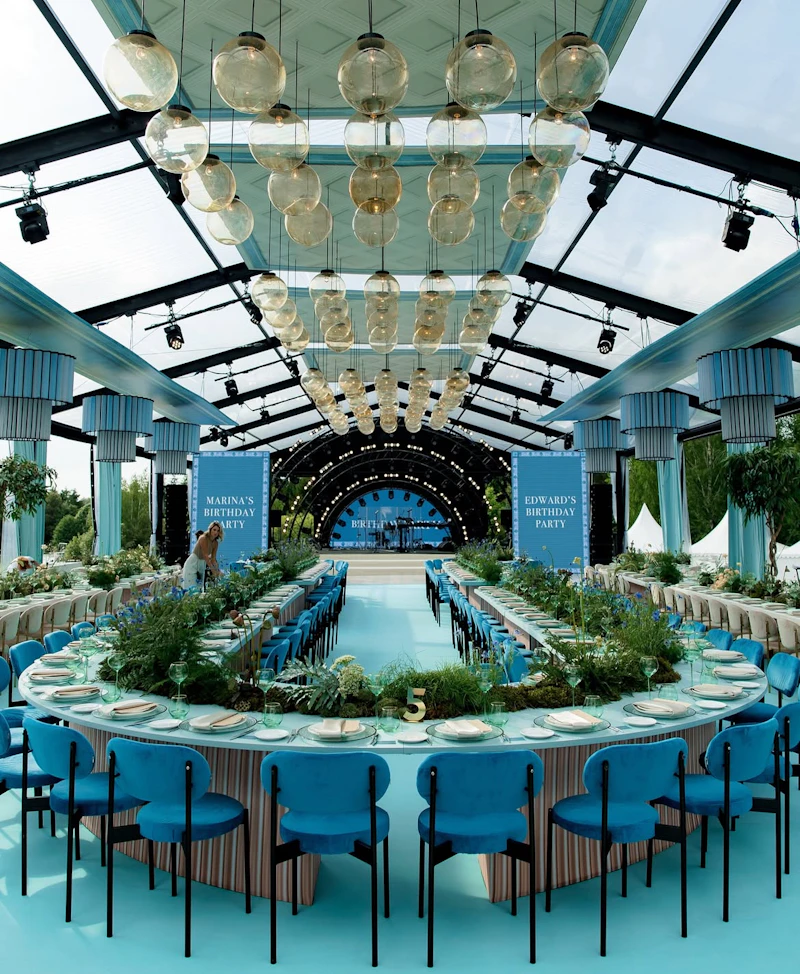 Стул Модерн Черный, Морская волна