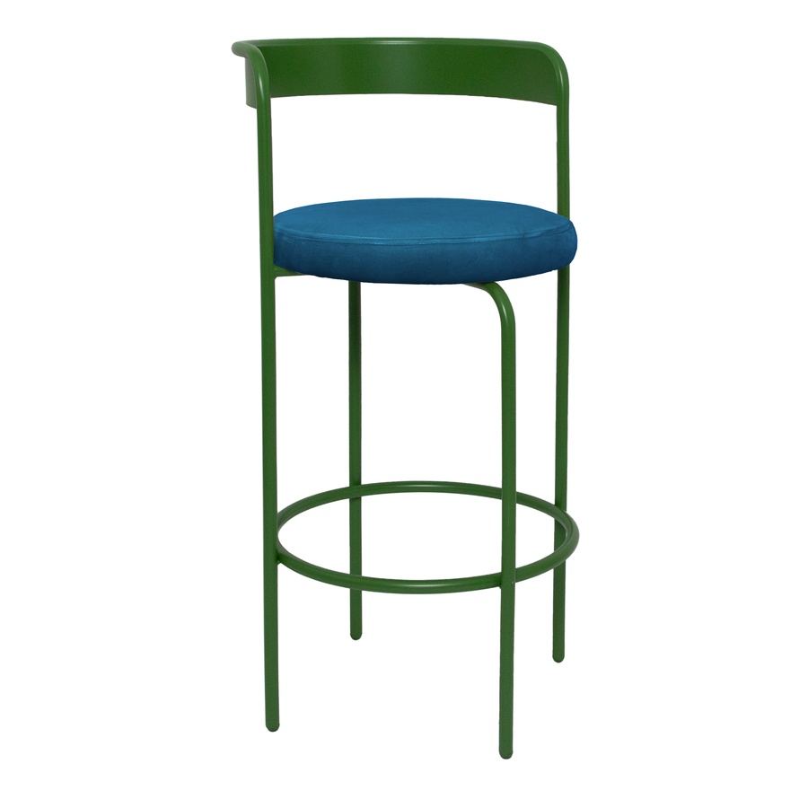 Стул барный Колори, Фисташковое пралине + Морская волна - Фото миниатюра 1