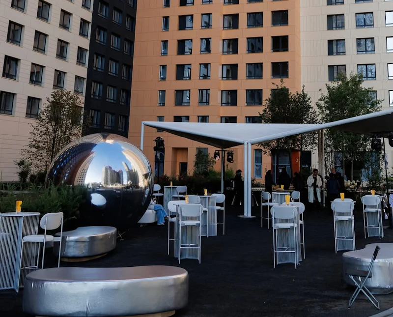 Стул барный Модерн Комфи Млечный путь (любой цвет каркаса)