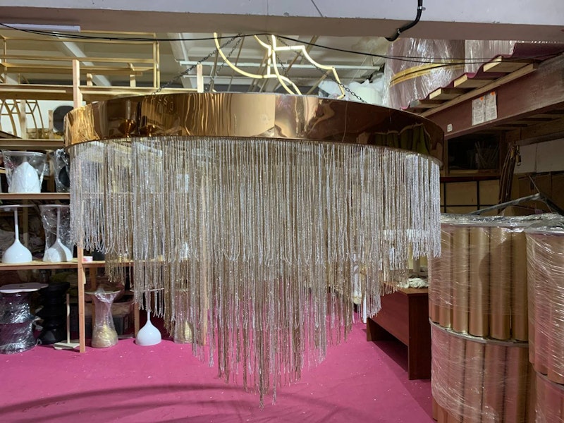 Люстра декоративная, без освещения, 2.5 метра