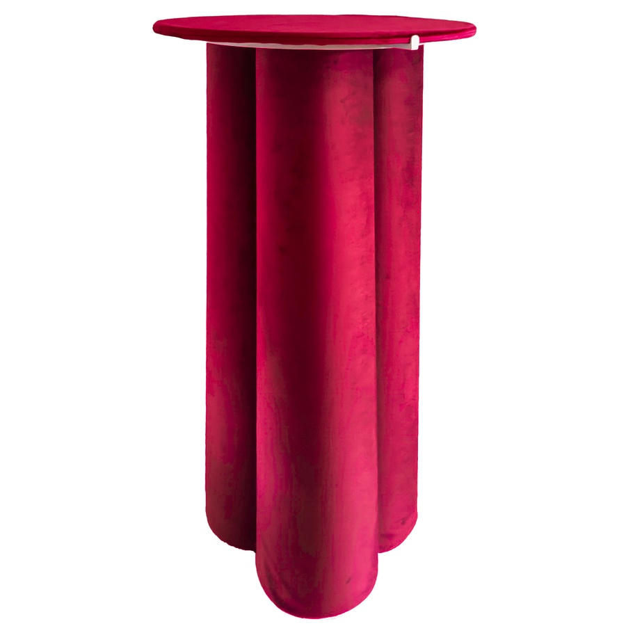 Коктейльный стол Сквош Малиново-красный - Фото миниатюра 1