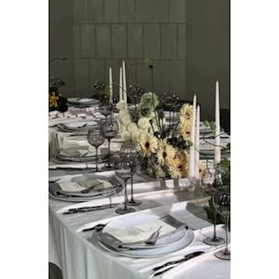 Сет бокалов Сирен дымчатых с золотой каймой - изображение 4