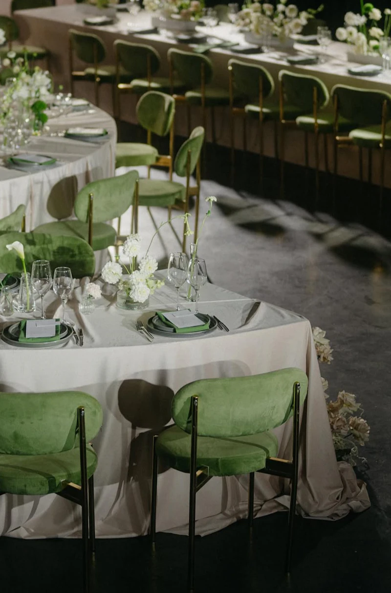 Салфетка из смесового льна, Монстера деликатесная