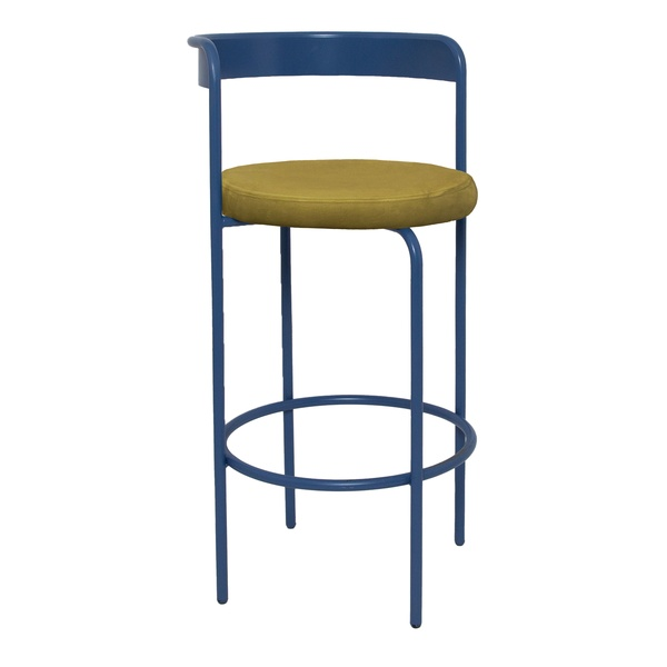 Стул барный Колори, Черничный йогурт + Золотая охра