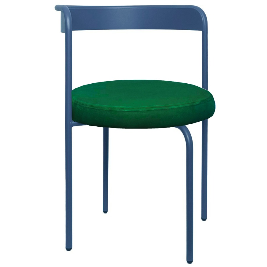 Стул Колори, Черничный йогурт + Изумрудный - Фото миниатюра 1