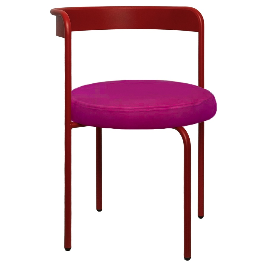 Стул Колори, Красный бархат + Манящая фуксия - Фото миниатюра 1