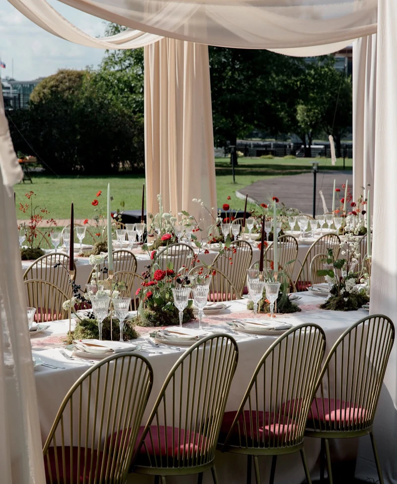 Стул Ле Солей, велюр, бордовый