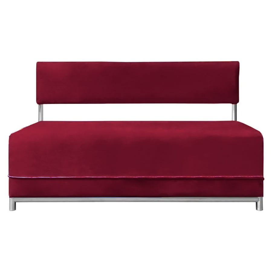 Диван Кручу-верчу Прямоугольный, пьяная вишня - Фото миниатюра 1