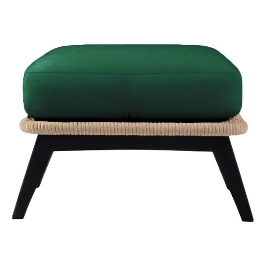 Пуф Ван Гог изумрудный - Фото миниатюра 1