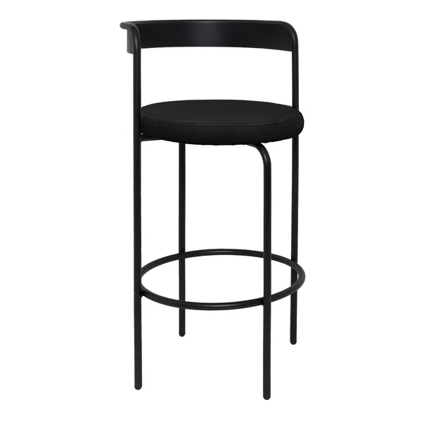 Стул барный Колори, Лакричный леденец + Черная ночь