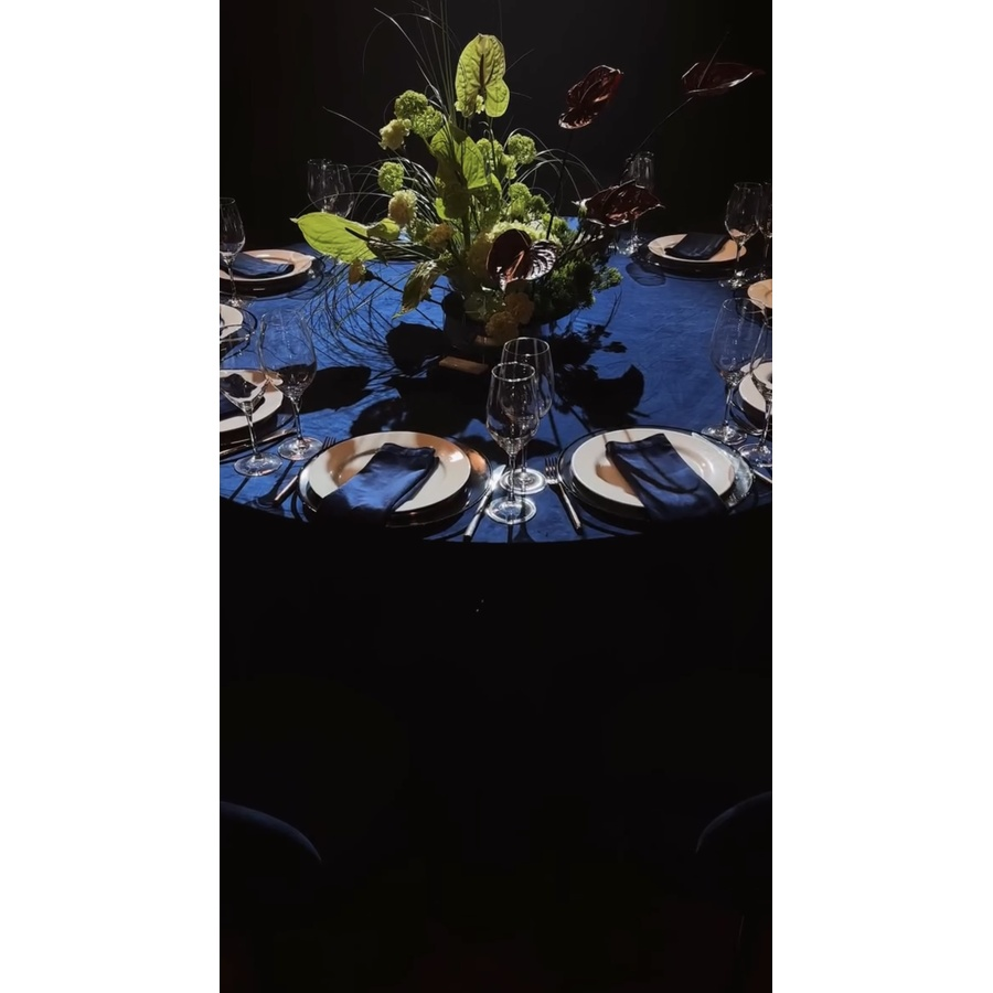 Салфетка велюр, сапфировая - Фото миниатюра 5