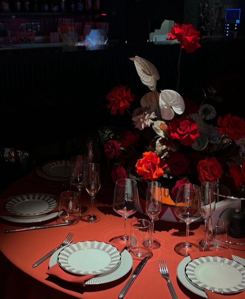 Сет порционных тарелок Геометрия