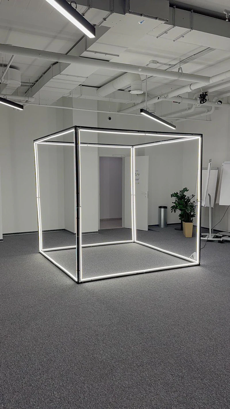 Световая инсталляция Световой Куб