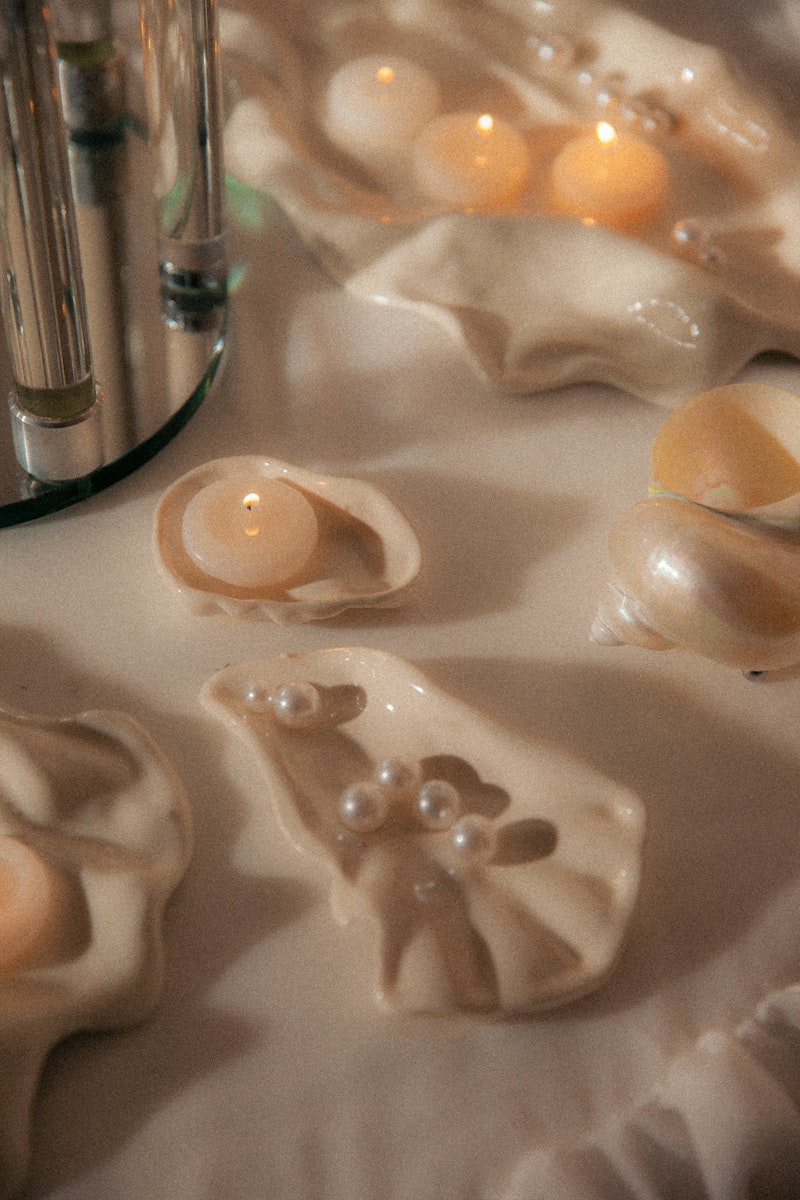 Емкость для подачи закусок Устрица-1