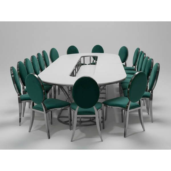 Стол Тьюлип (размер М), Серебряный (перекрас) - изображение 3