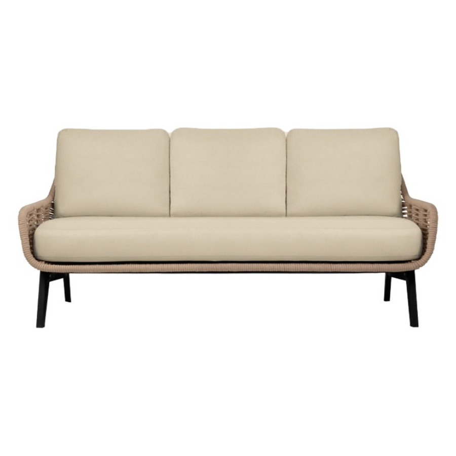 Диван трехместный Ван Гог кремовый бисквит - Фото миниатюра 1