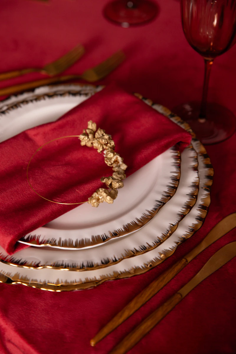 Порционная тарелка Подсолнух Золото С