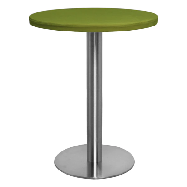 Стол Твист Круглый 67см, Серебро + Матча