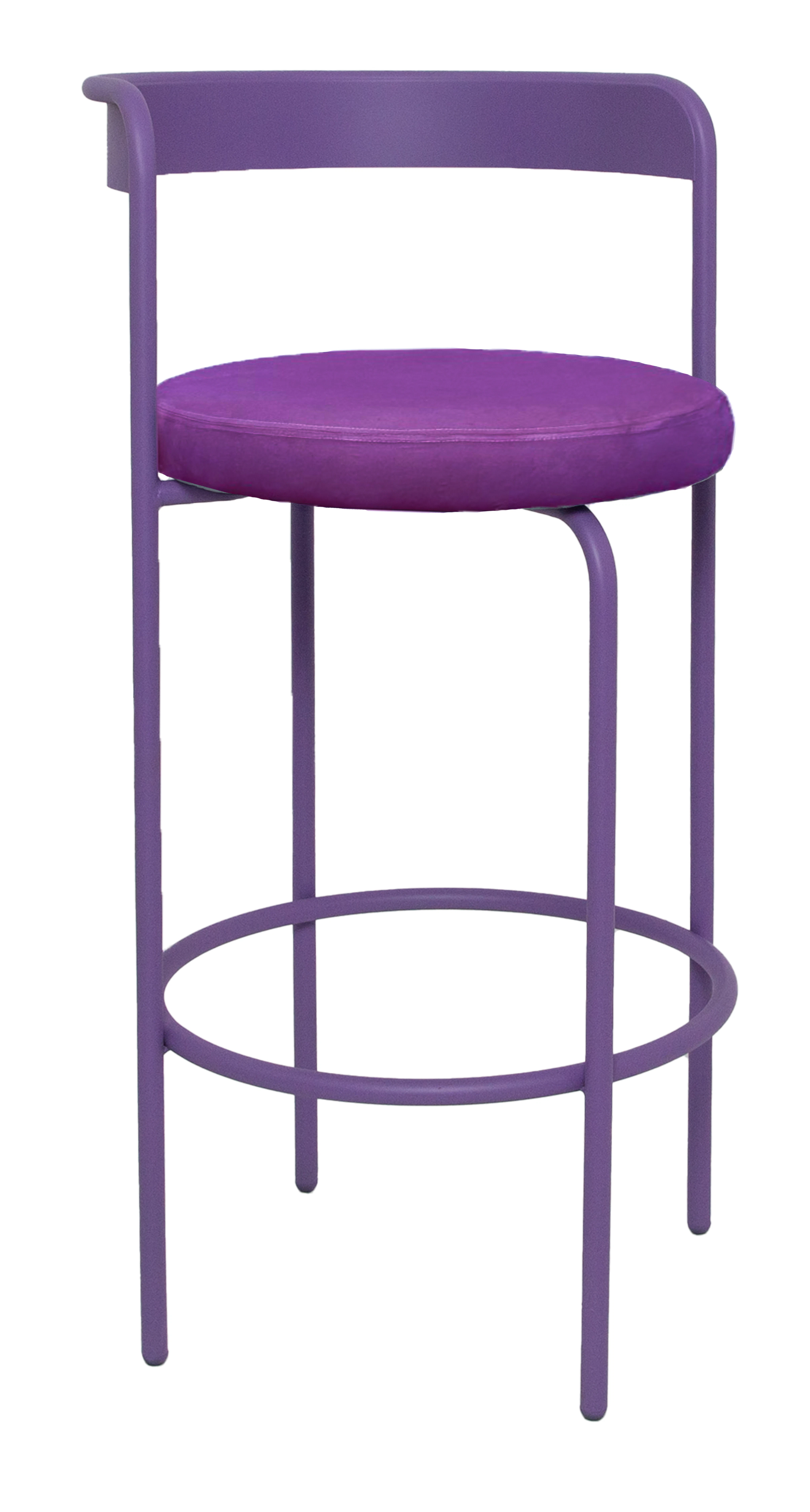 Стул барный Колори, Фиалковое мороженое + Таинственный фиолетовый