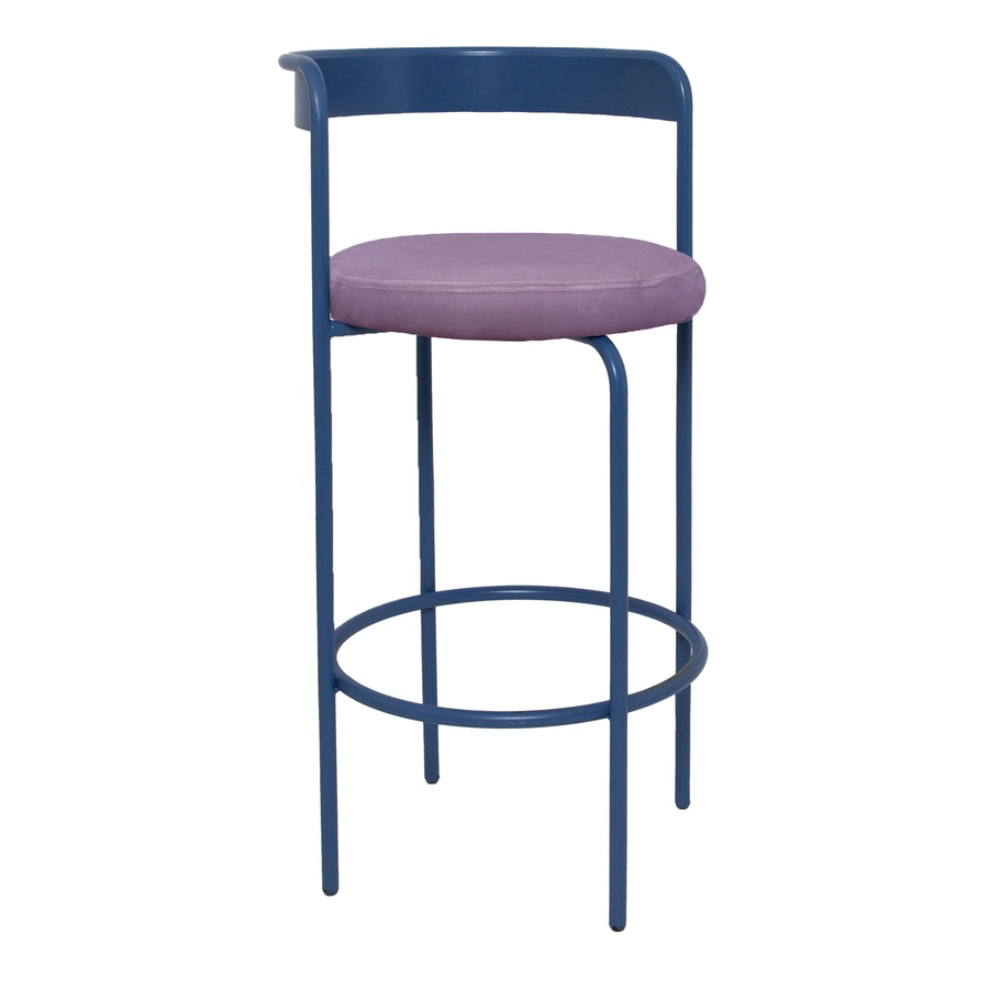 Стул барный Колори, Черничный йогурт + Нежная орхидея - Фото миниатюра 1