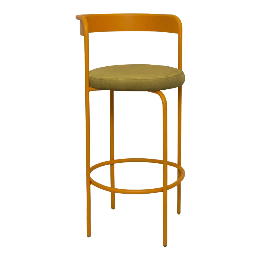 Стул барный Колори, Тыквенный тарт + Золотая охра - Фото миниатюра 1