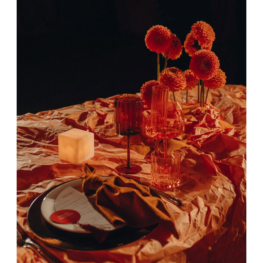 Сет бокалов Сквош Этюд в оранжевом - Фото миниатюра 3