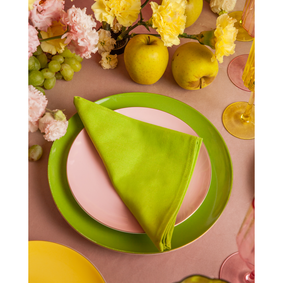 Салфетка из смесового льна, Лайм ВайкулЭ - Фото миниатюра 3