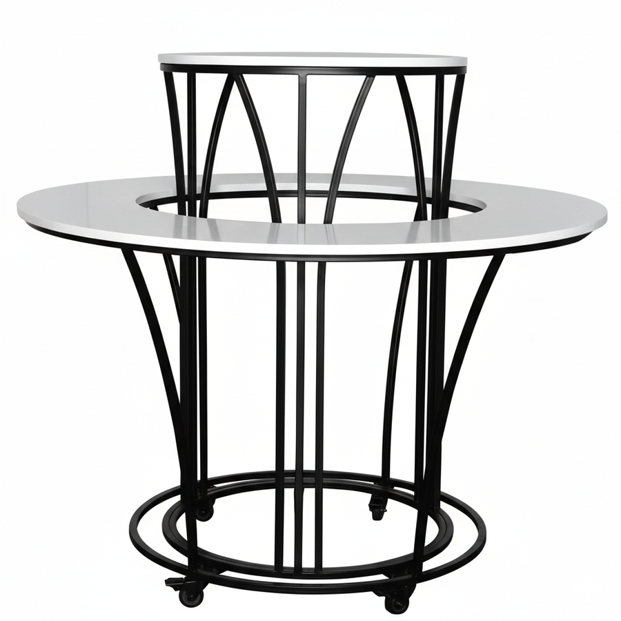 Столик для торта Клэр, черный (перекрас) - Фото миниатюра 1