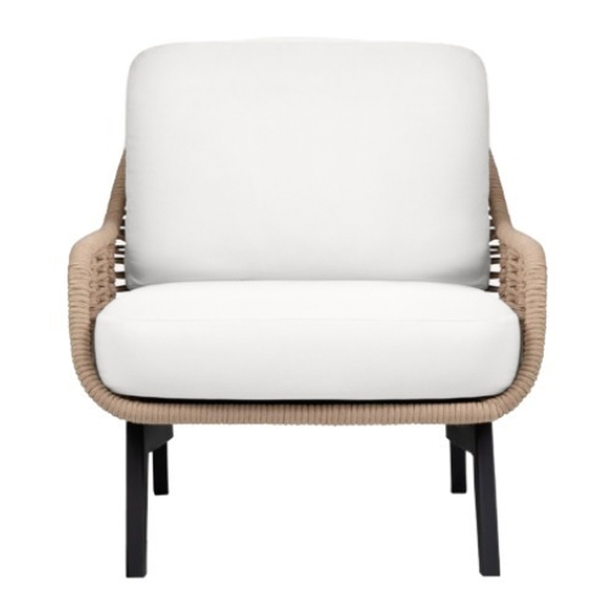 Кресло Ван Гог, белоснежный велюр - Фото миниатюра 1