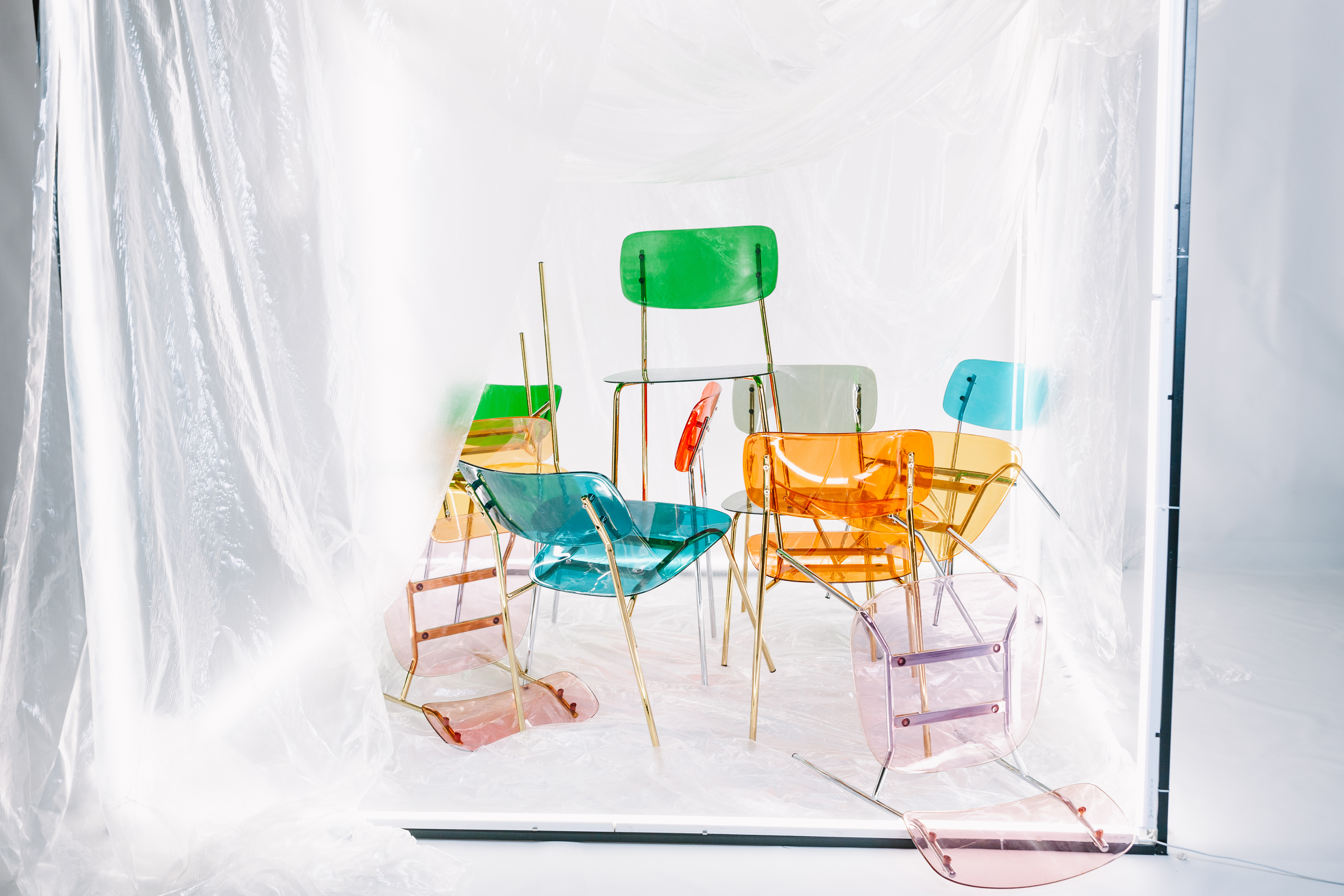 Стул Призм Серебро, Заводной апельсин