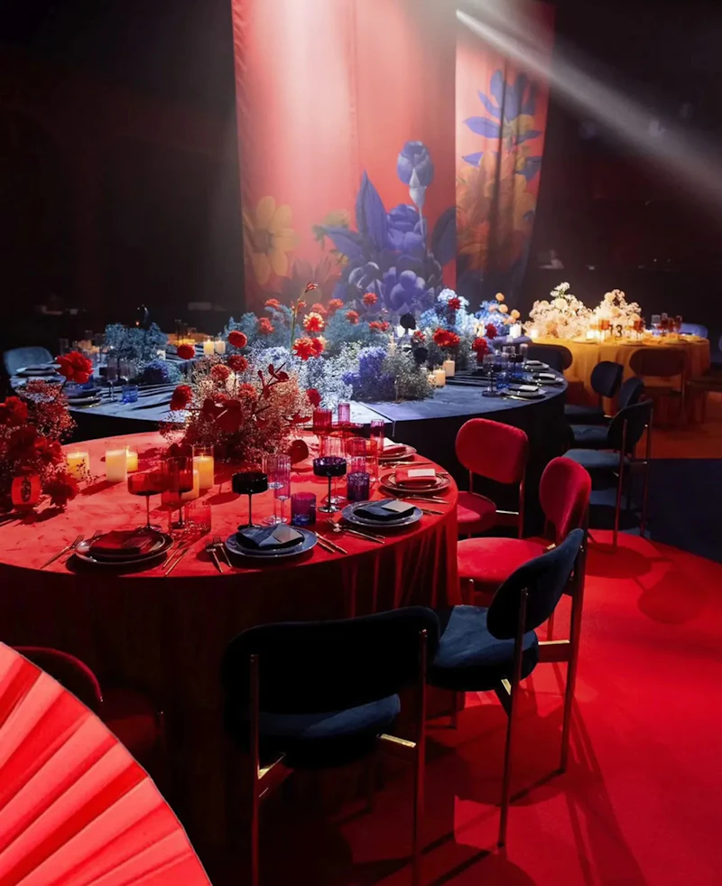 Стул Модерн Золото, Глубокий синий