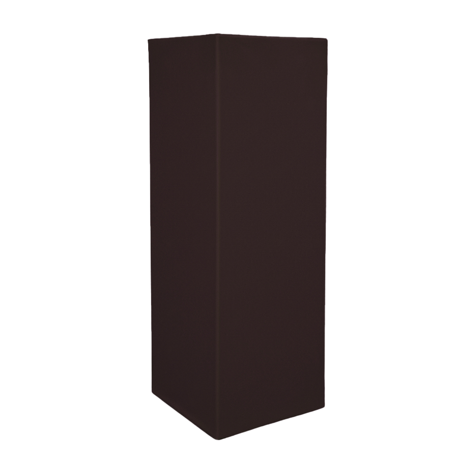 Колонна велюровая, шоко мокка 120см - Фото миниатюра 1