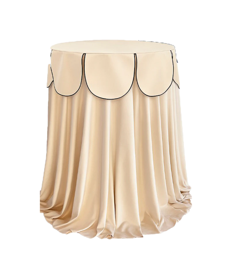 Комплект стол+скатерть+шапочка, "Да, капитан!" Тавола, кремовый бисквит, велюр