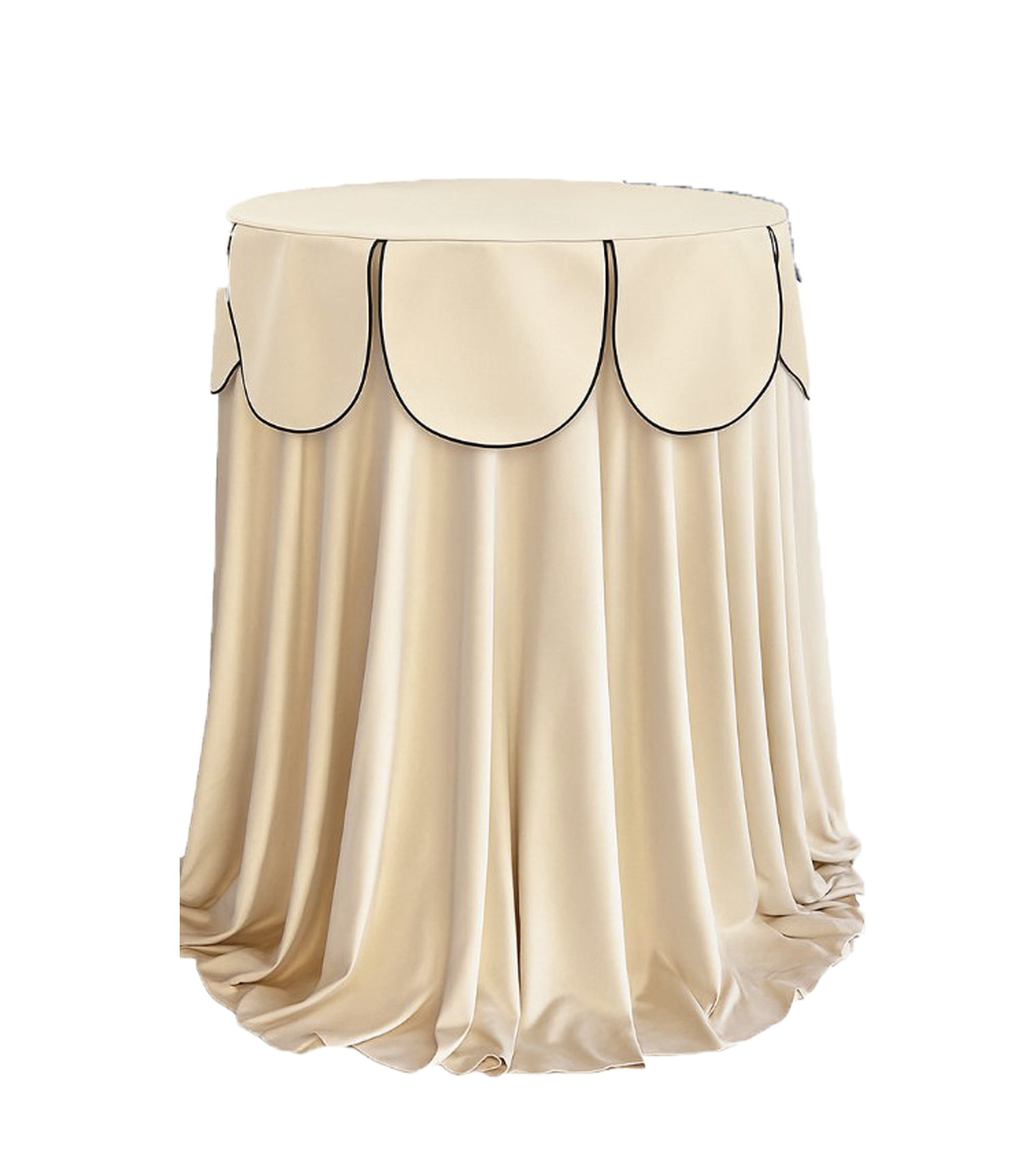 Комплект стол+скатерть+шапочка, "Да, капитан!" Тавола, кремовый бисквит, велюр - Фото миниатюра 1