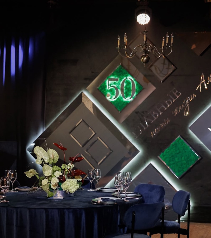 Скатерть велюр, круглая, сапфир