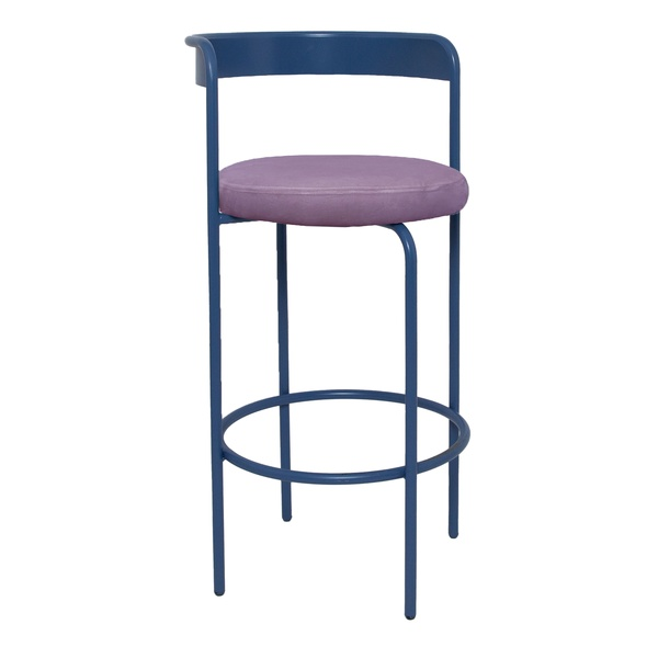 Стул барный Колори, Черничный йогурт + Нежная орхидея
