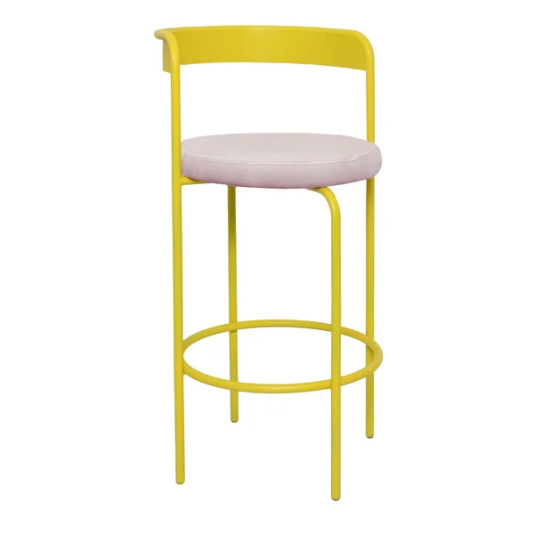 Стул барный Колори, Лимонный капкейк + Розовый кварц