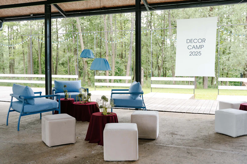 Пуф квадратный Точка, велюр, Млечный путь