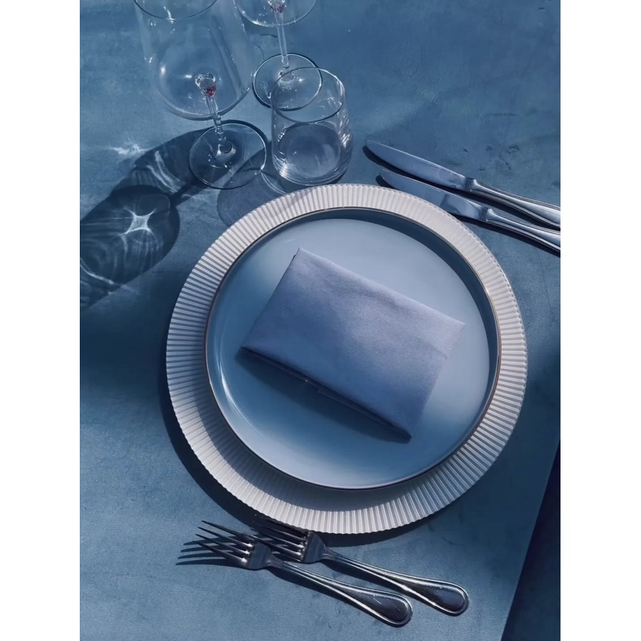 Тарелка ПИНТОН Герсидский Полубой С - Фото миниатюра 4