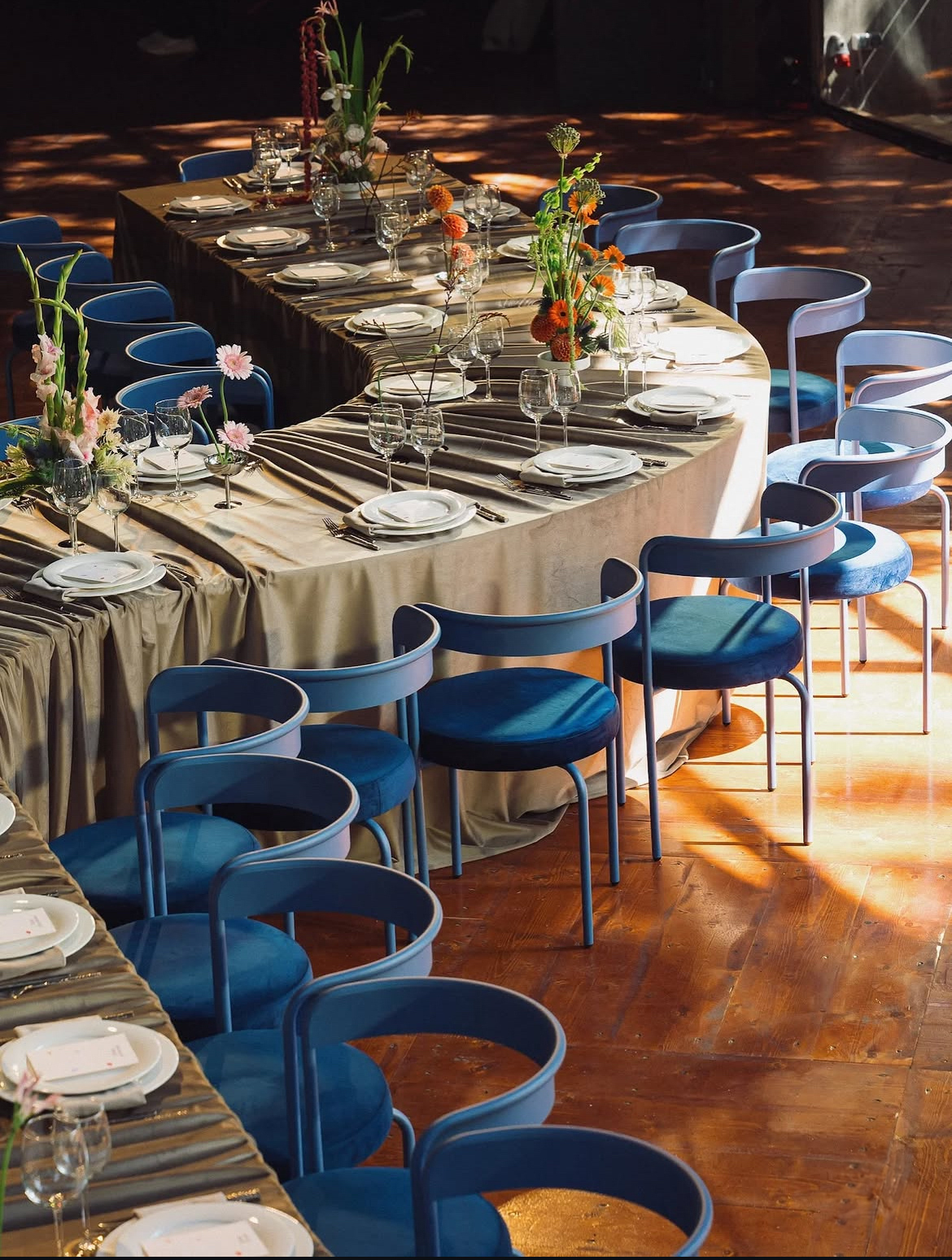 Стул Колори, Черничный йогурт + Морская волна