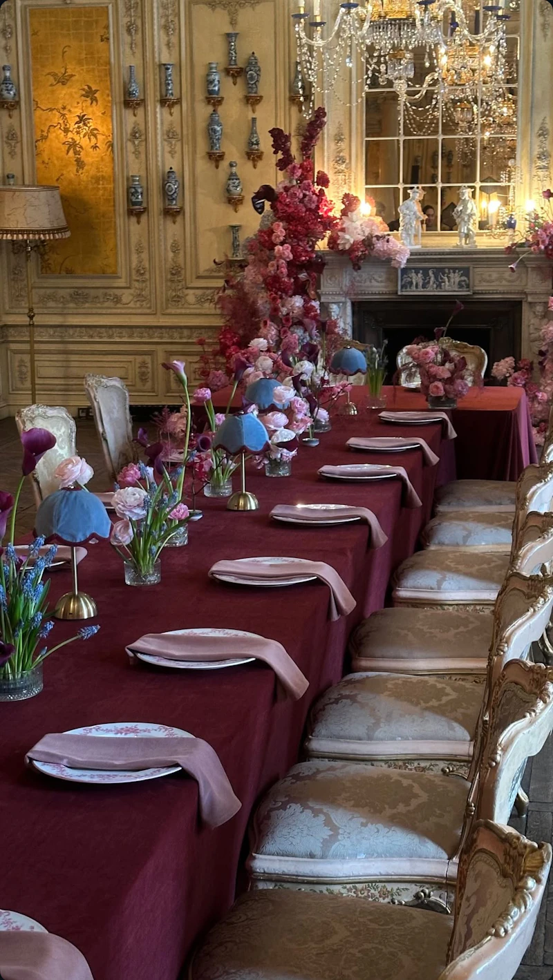 Салфетка велюр, пыльно-розовая