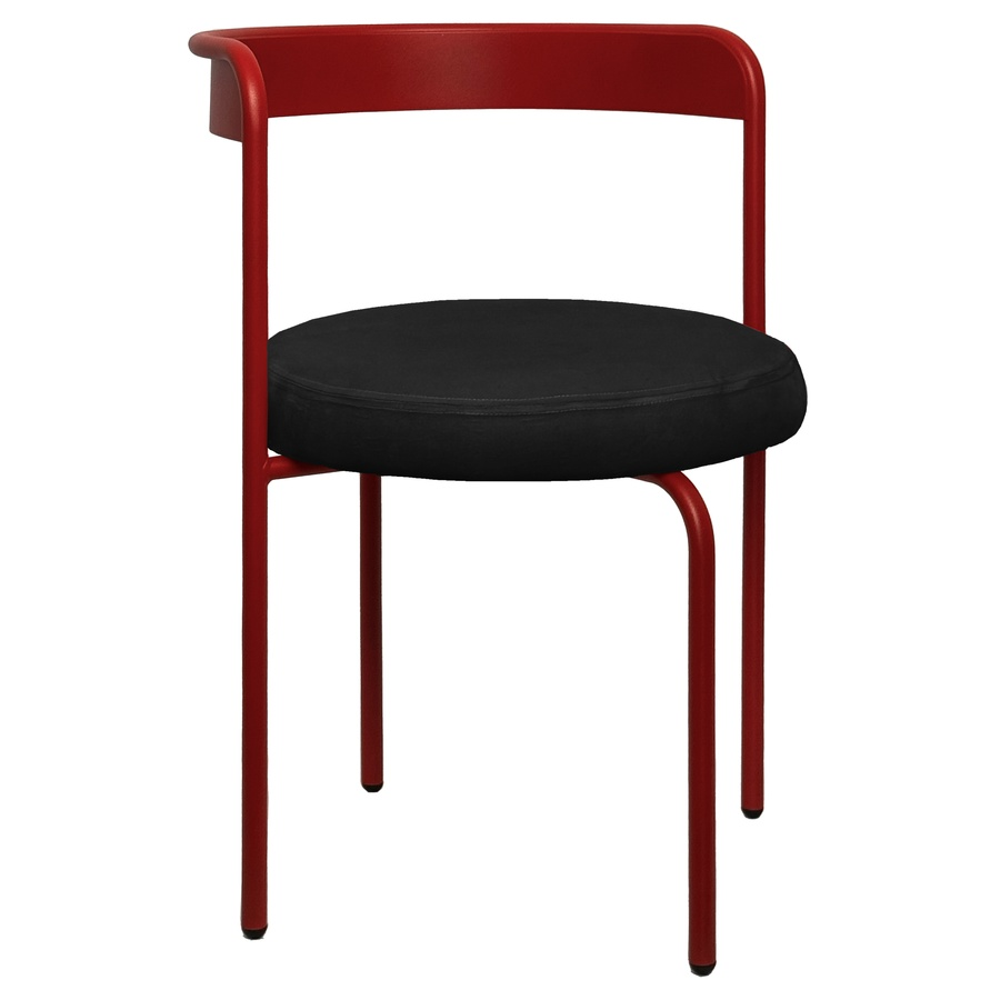 Стул Колори, Красный бархат + Черная ночь - Фото миниатюра 1