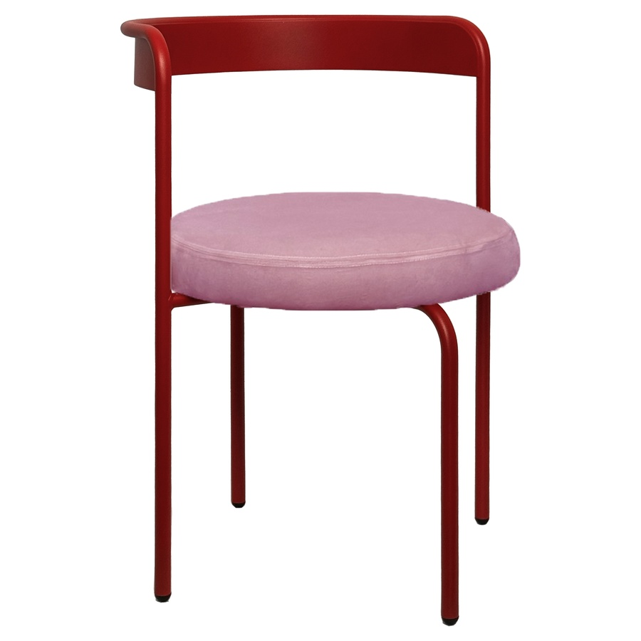 Стул Колори, Красный бархат + Куколка - Фото миниатюра 1