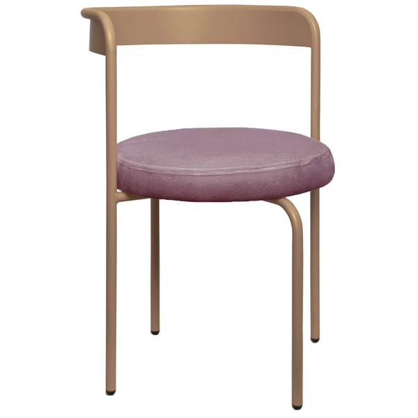 Стул Колори, Капучино + Розовая помада 